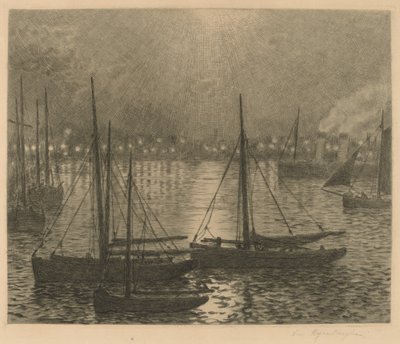 Boulogne tekijältä Théo van Rysselberghe
