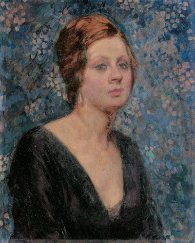 Muotokuva Valentine Tessieristä, 1914 tekijältä Théo van Rysselberghe
