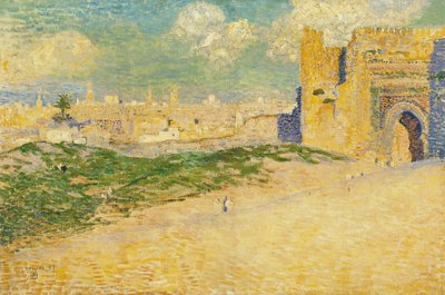 Mansur-portti Meknesissä, Marokossa tekijältä Théo van Rysselberghe