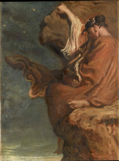 Sappho, 1849. tekijältä Théodore Chassériau
