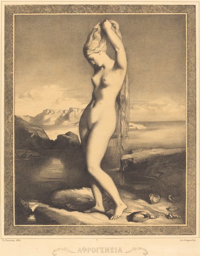 Venus Anadyomene tekijältä Théodore Chassériau