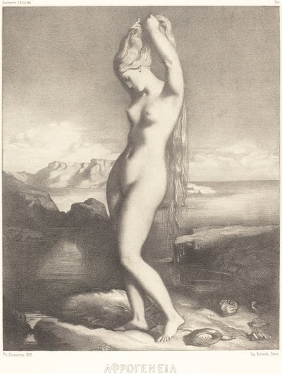 Venus Anadyomene tekijältä Théodore Chassériau