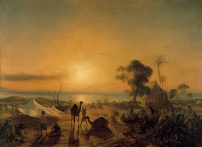 Staouelin leiri, 1830. tekijältä Jean Antoine Theodore Gudin