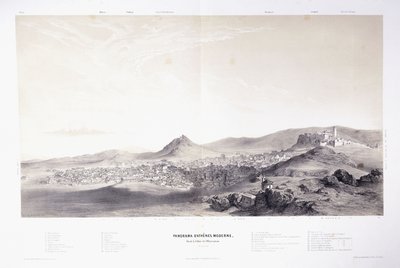 Panoraama modernista Ateenasta tekijältä Théodose du Moncel