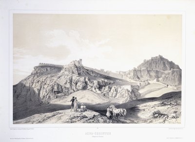 Akropolis Korintissa tekijältä Théodose du Moncel