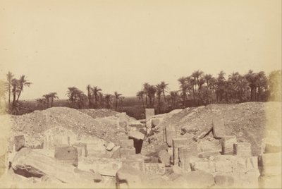 Abydos, pieni temppeli tekijältä Théodule Devéria