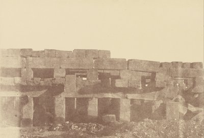 Lähikuva Tothmes III: n katetusta kävelystä, Karnak tekijältä Théodule Devéria