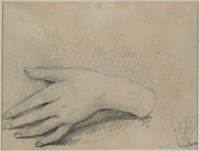 Tutkimus naisen kädestä, 1800-luku. tekijältä Auguste Theodule Ribot