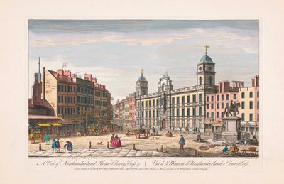 Northumberland House, Charing Cross tekijältä Thomas (after) Bowles