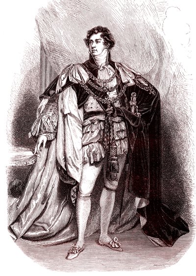 Yrjö IV, Englannin kuningas tekijältä Thomas (after) Lawrence