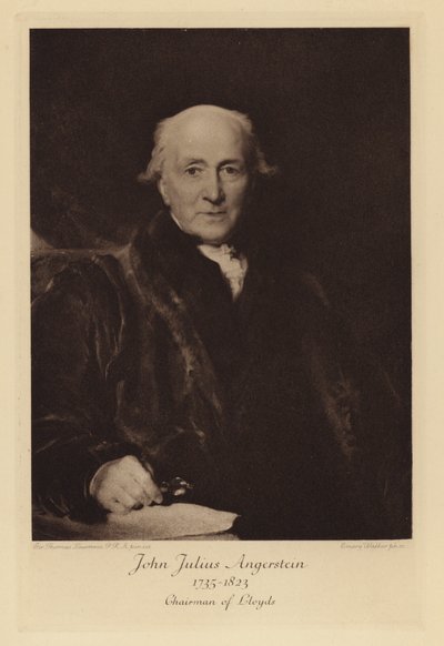 John Julius Angerstein, Lloyd