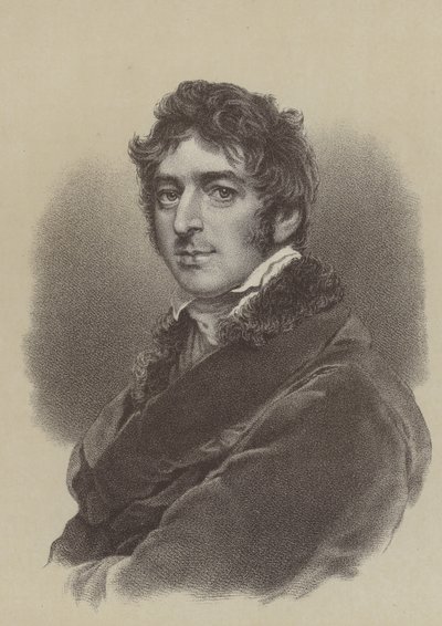 William Lamb, 2. varakreivi Melbourne, Britannian pääministeri 1834 ja 1835-1841 (litho) tekijältä Thomas (after) Lawrence