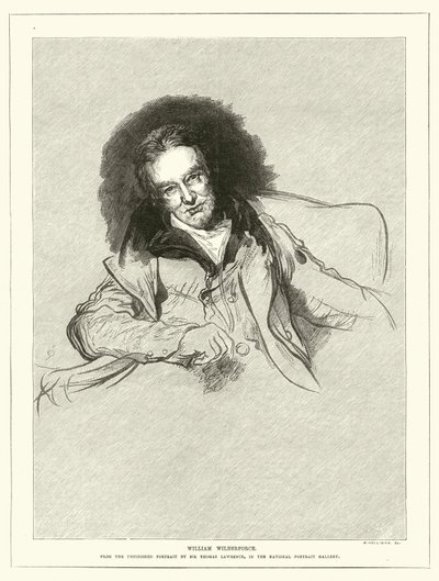 William Wilberforce (kaiverrus) tekijältä Thomas (after) Lawrence