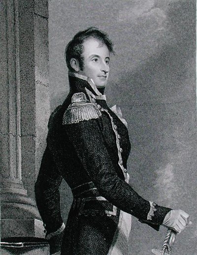 Stephen Decatur (1779-1820), kaiverrus Asher Brown Durand (1796-1886) James Herringin (1794-1867) alkuperäiskappaleen kopion jälkeen (kaiverrus) tekijältä Thomas (after) Sully