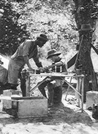 Errol Hinds ja Julius Mapata, Livingstone to Broken Hill, Pohjois-Rhodesia, 1925 1927 tekijältä Thomas A. Glover