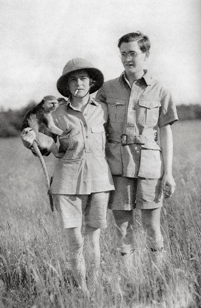 Stella Court Treatt ja Errol Hinds, Dodoma, Mongalla, Itä-Afrikka, 1925 1927 tekijältä Thomas A. Glover