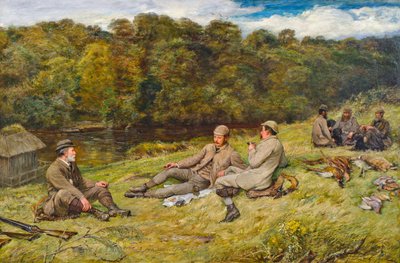 Metsästysjuhlat Stobhallissa (Perthshire) tekijältä Thomas Alexander Ferguson Graham