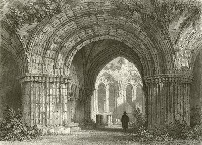 Chapter House, Furness Abbey tekijältä Thomas Allom