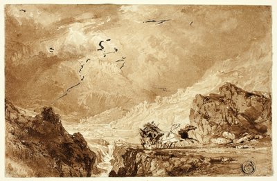 Diligence Alpeilla tekijältä Thomas Allom