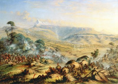 Sian selkä tai Amatola-British-Kaffraria-huippu tekijältä Thomas Baines