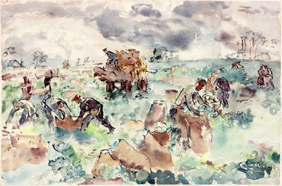 Carting Cabbage (bc ja wc paperilla) tekijältä Thomas Barclay Hennell