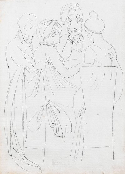 Pöydän ääressä istuva ryhmä tekijältä Thomas Baxter