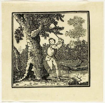 Kirjan kuvitus tekijältä Thomas Bewick