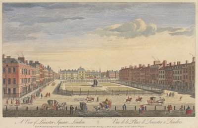 Näkymä Lontoon Leicester Squarelle tekijältä Thomas Bowles