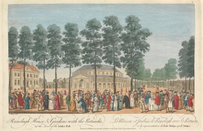 Ranelagh House & Gardens ja Rotunda juhlavuoden aikana tekijältä Thomas Bowles