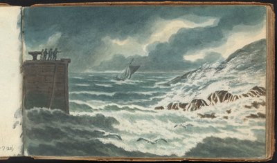 Maisema- ja kuvatutkimusalbumi: Storm at Sea tekijältä Thomas Bradshaw