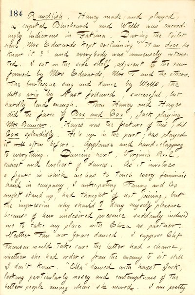 Thomas Butler Gunn Diaries- Osa 11, sivu 193, 26. joulukuuta 1859 tekijältä Thomas Butler Gunn