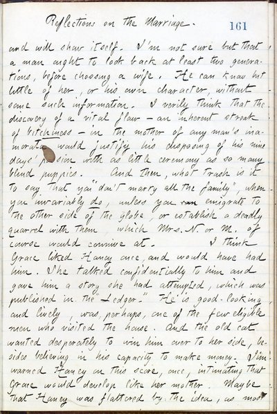 Thomas Butler Gunn Diaries- Osa 16, sivu 183, 14. toukokuuta 1861 tekijältä Thomas Butler Gunn