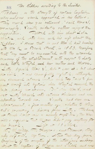 Thomas Butler Gunnin päiväkirjat - Nide 18, sivu 99, 15. joulukuuta 1861. tekijältä Thomas Butler Gunn