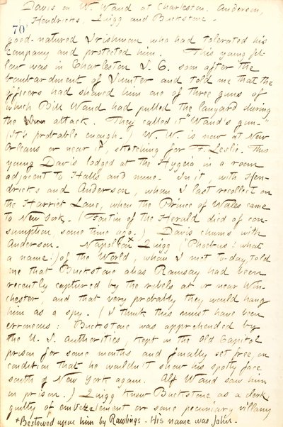 Thomas Butler Gunn Diaries- Osa 19, sivu 84, 26. maaliskuuta 1862 tekijältä Thomas Butler Gunn