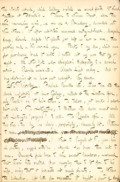 Thomas Butler Gunn Diaries- Osa 5, sivu 21, 25.-26. Elokuuta 1852 tekijältä Thomas Butler Gunn