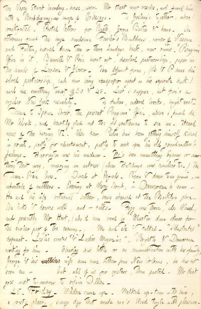 Thomas Butler Gunn Diaries- Osa 6, sivu 206, 24.-25. Marraskuuta 1853 tekijältä Thomas Butler Gunn