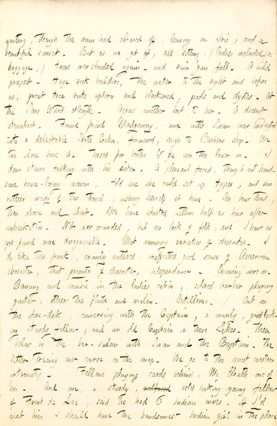Thomas Butler Gunn Diaries- Osa 6, sivu 59, 13. elokuuta 1853 tekijältä Thomas Butler Gunn