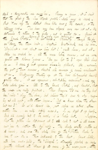 Thomas Butler Gunn Diaries- Osa 6, sivu 65, 14. elokuuta 1853 tekijältä Thomas Butler Gunn