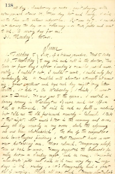 Thomas Butler Gunnin päiväkirjat - Nide 9, sivu 159, 30. toukokuuta - 10. kesäkuuta 1858. tekijältä Thomas Butler Gunn