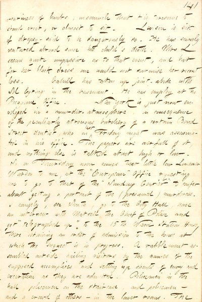 Thomas Butler Gunnin päiväkirjat: Nide 8, sivu 149, 3.-7. Helmikuuta 1857 tekijältä Thomas Butler Gunn