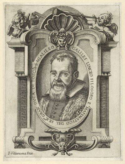 Galileo Galilei, pub.1613 tekijältä Thomas Buttersworth