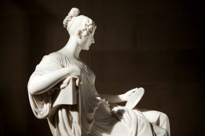 Prinsessa Pauline Borghesen veistos (marmori) tekijältä Thomas Campbell