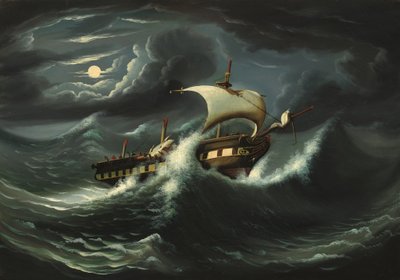 Myrskyn heittämä fregatti tekijältä Thomas Chambers