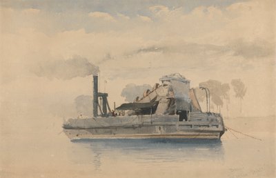 Ruoppaaja Twickenhamissa, 22. syyskuuta 1874 tekijältä Thomas Charles Leeson Rowbotham