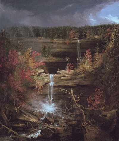 Kaaterskill Falls, 1826 tekijältä Thomas Cole