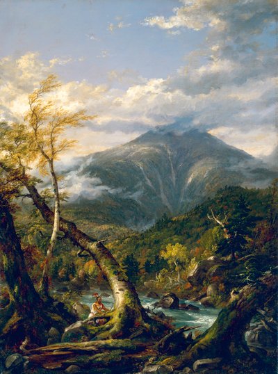 Marcy-vuori Opalescent River -joelta tekijältä Thomas Cole