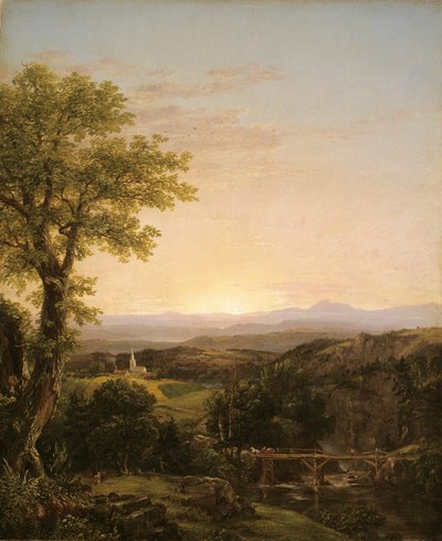 New England Scenery, 1839. tekijältä Thomas Cole