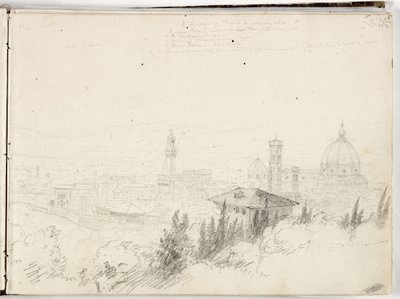 Firenzen panoraama tekijältä Thomas Cole