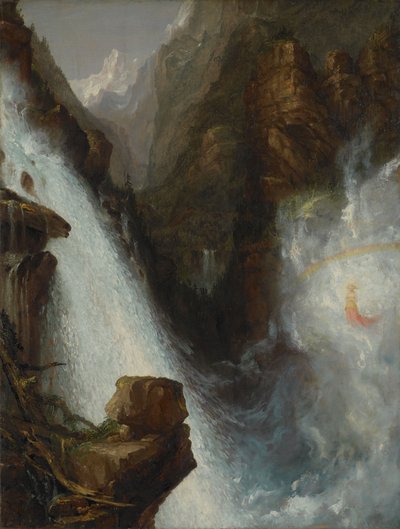 Kohtaus Byronin "Manfredista" tekijältä Thomas Cole