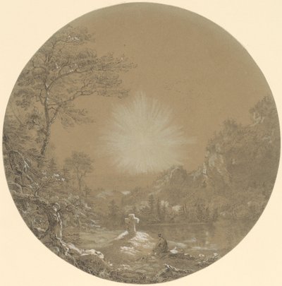 Risti erämaassa tekijältä Thomas Cole